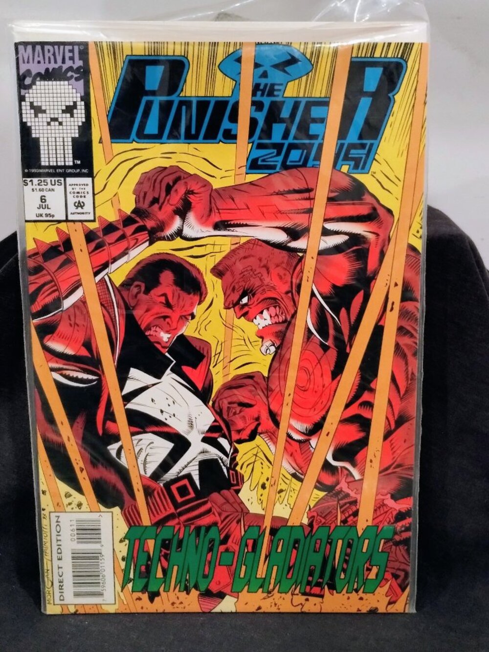 Marvel Comics The Punisher 2099 Issue #6 July 1993 Morgan Cover